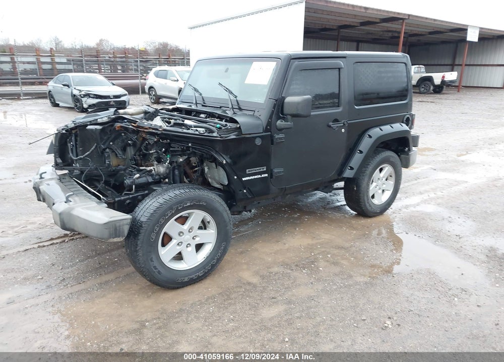 2010 JEEP WRANGLER SPORT VIN: 1J4AA2D13AL162506