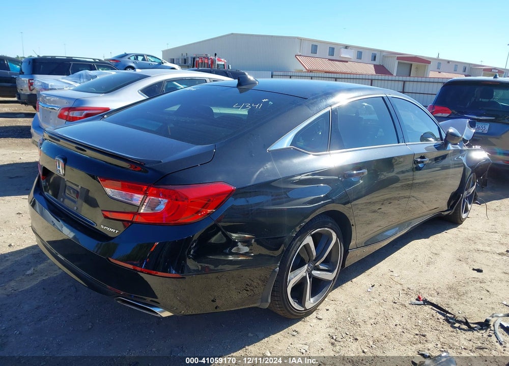 2022 HONDA ACCORD VIN: 1HGCV1F32NA064341