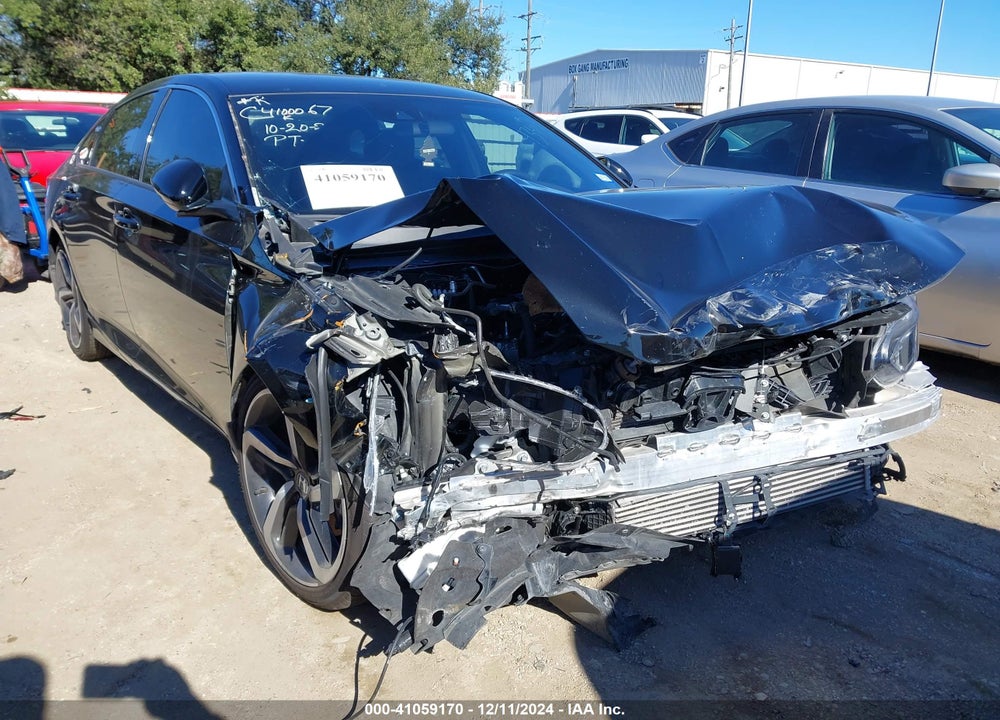 2022 HONDA ACCORD VIN: 1HGCV1F32NA064341