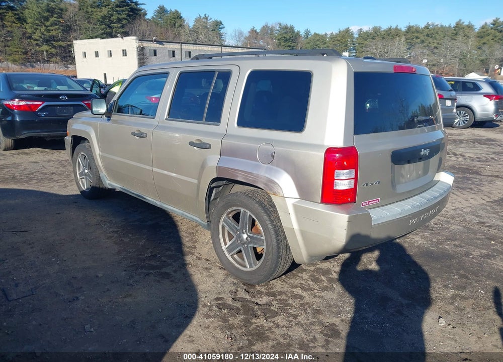 2009 JEEP PATRIOT SPORT VIN: 1J4FF28B09D153570