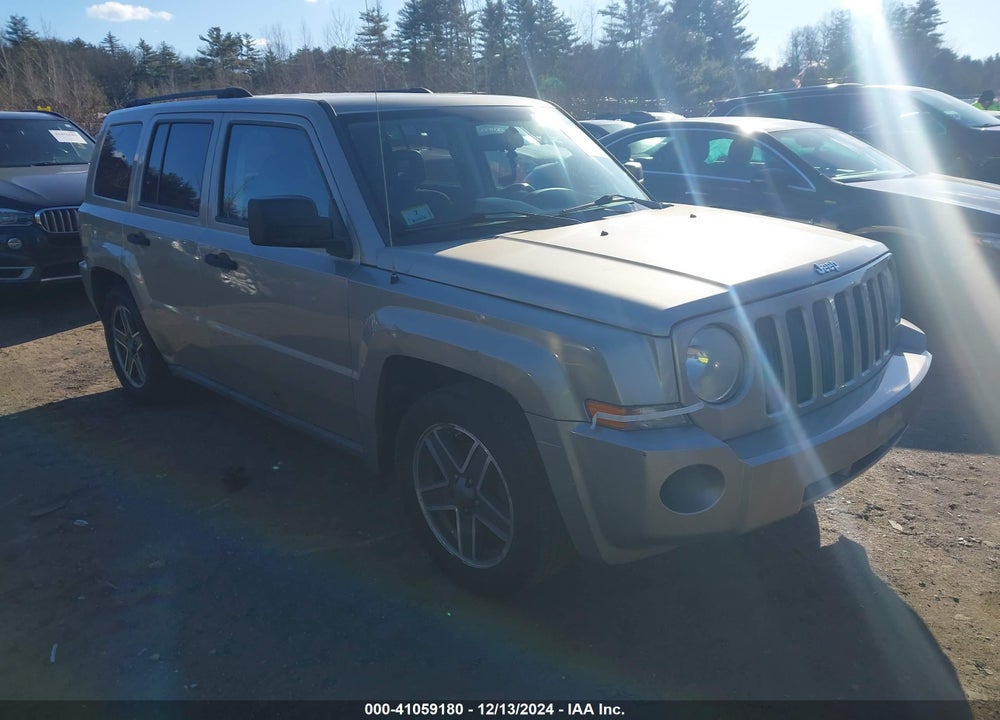 2009 JEEP PATRIOT SPORT VIN: 1J4FF28B09D153570
