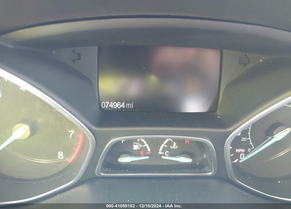 2017 FORD ESCAPE S VIN: 1FMCU0F76HUD72349