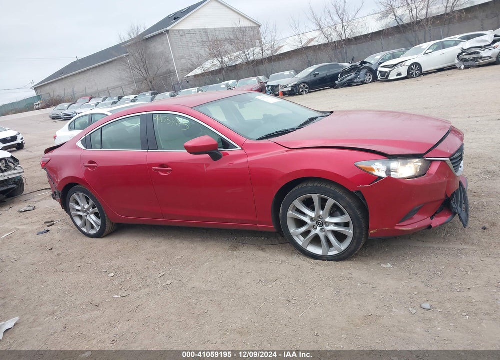 2014 MAZDA 6 I TOURING VIN: JM1GJ1V63E1156629