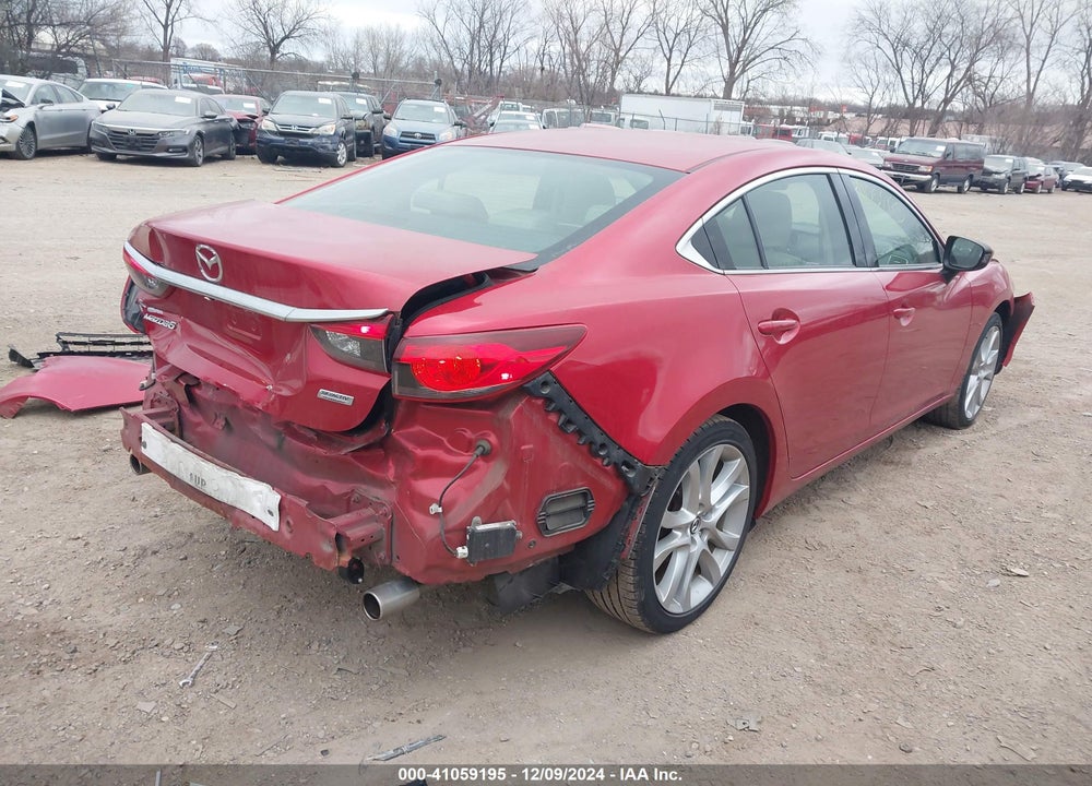 2014 MAZDA 6 I TOURING VIN: JM1GJ1V63E1156629