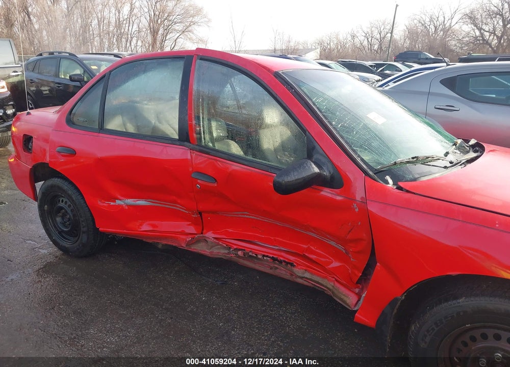 2001 CHEVROLET CAVALIER VIN: 1G1JC524317232182