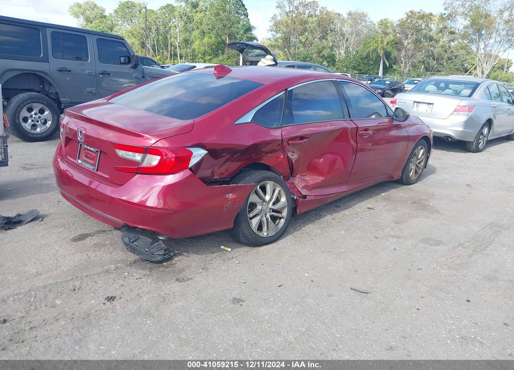 2018 HONDA ACCORD LX VIN: 1HGCV1F15JA074418