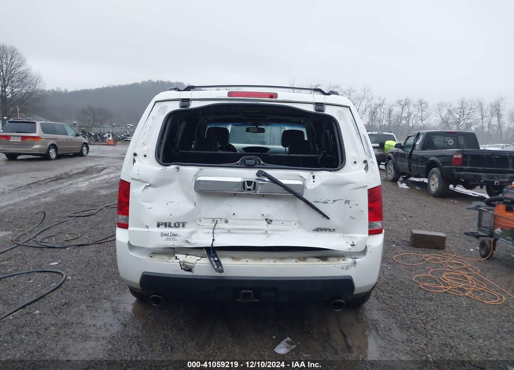 2009 HONDA PILOT EX-L VIN: 5FNYF48679B011142