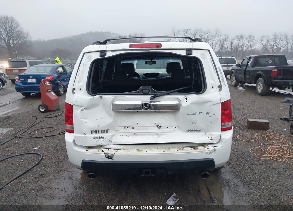 2009 HONDA PILOT EX-L VIN: 5FNYF48679B011142