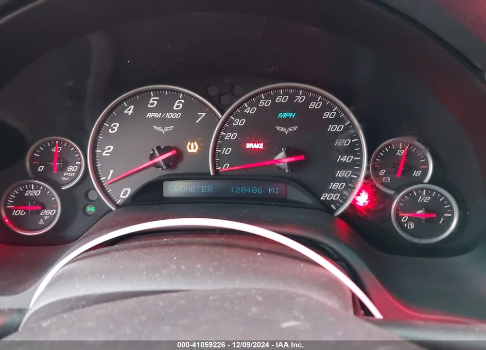 2008 CHEVROLET CORVETTE VIN: 1G1YY26W185104300