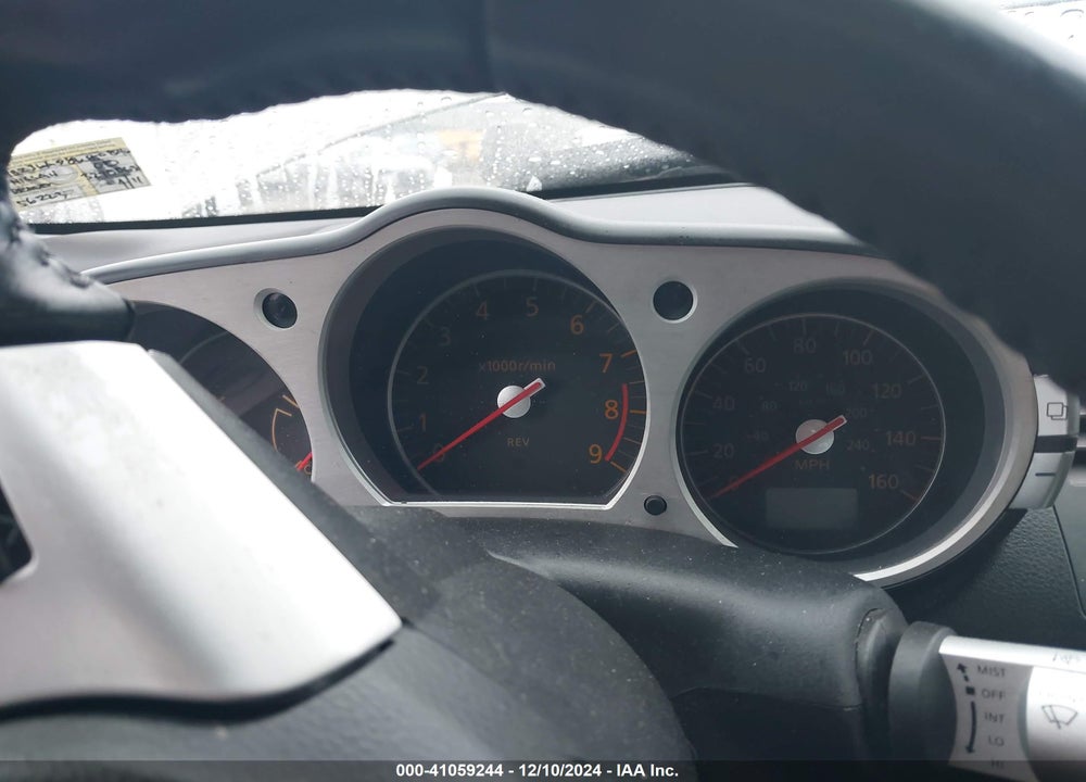 2008 NISSAN 350Z TOURING VIN: JN1BZ36A98M850846