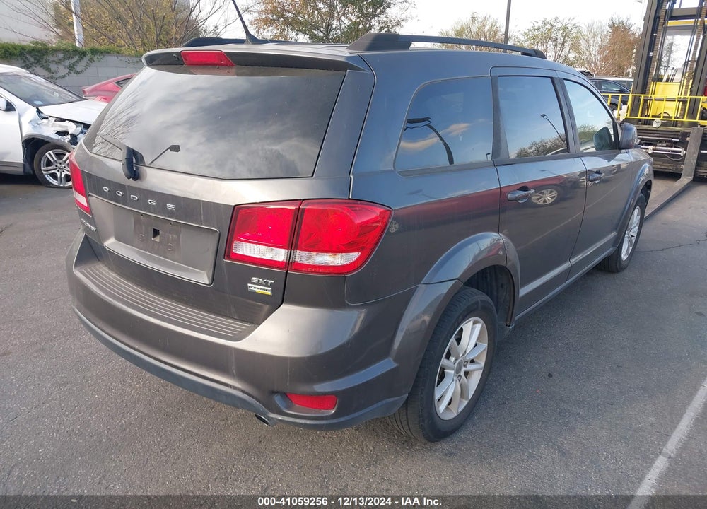 2017 DODGE JOURNEY SXT VIN: 3C4PDCBG9HT511087
