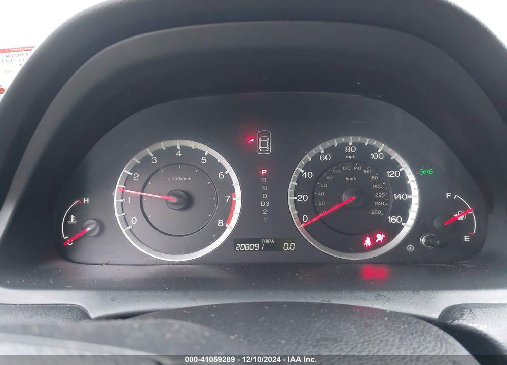 2012 HONDA ACCORD 2.4 LX VIN: 1HGCP2F36CA123243