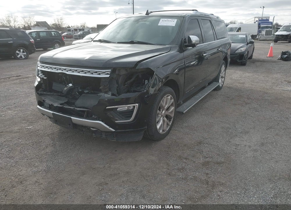 2018 FORD EXPEDITION MAX PLATINUM VIN: 1FMJK1MT4JEA45404