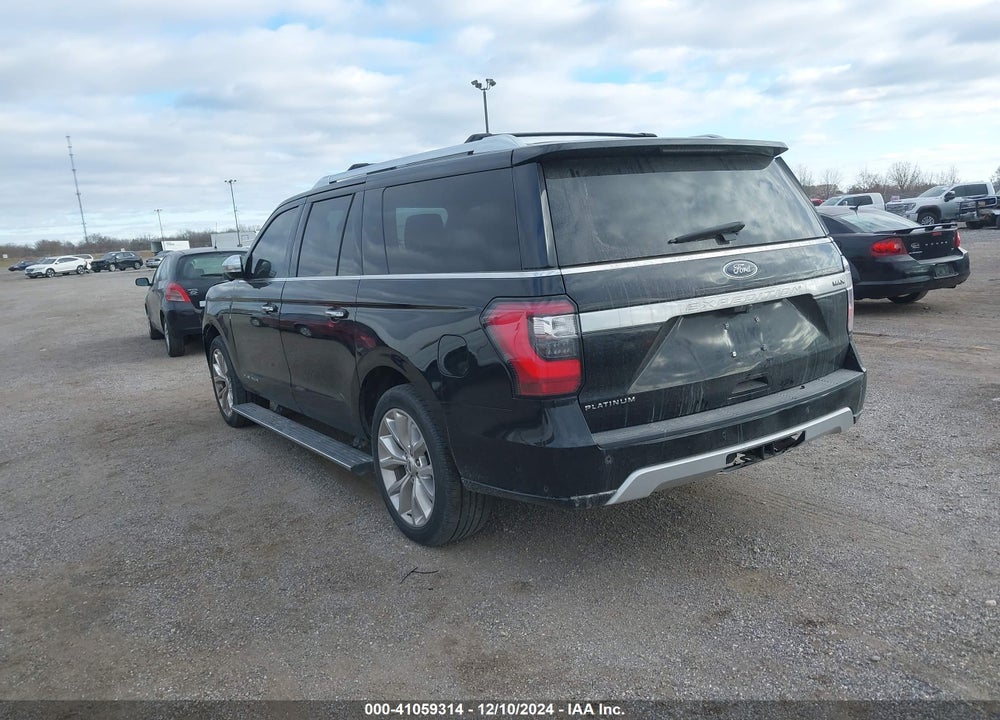 2018 FORD EXPEDITION MAX PLATINUM VIN: 1FMJK1MT4JEA45404