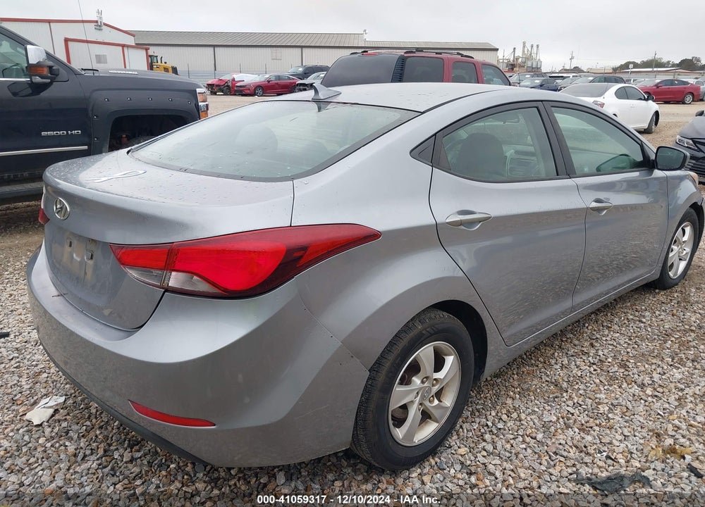 2015 HYUNDAI ELANTRA SE VIN: 5NPDH4AE5FH636954