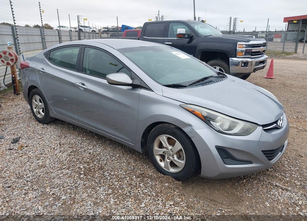 2015 HYUNDAI ELANTRA SE VIN: 5NPDH4AE5FH636954