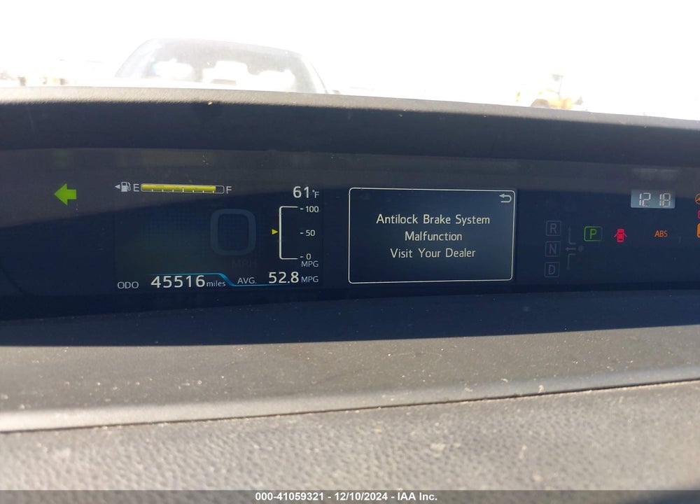 2022 TOYOTA PRIUS LE VIN: JTDKAMFU3N3179616
