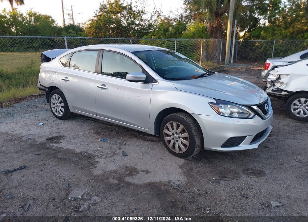 2018 NISSAN SENTRA S VIN: 3N1AB7APXJY289062