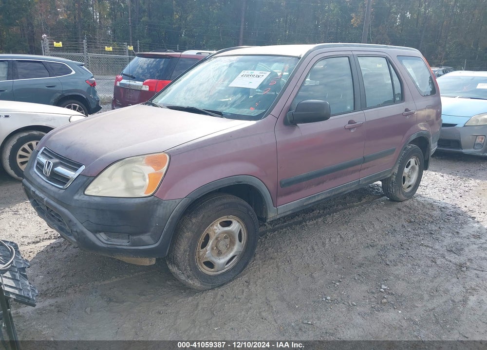 2004 HONDA CR-V LX VIN: JHLRD68454C002968