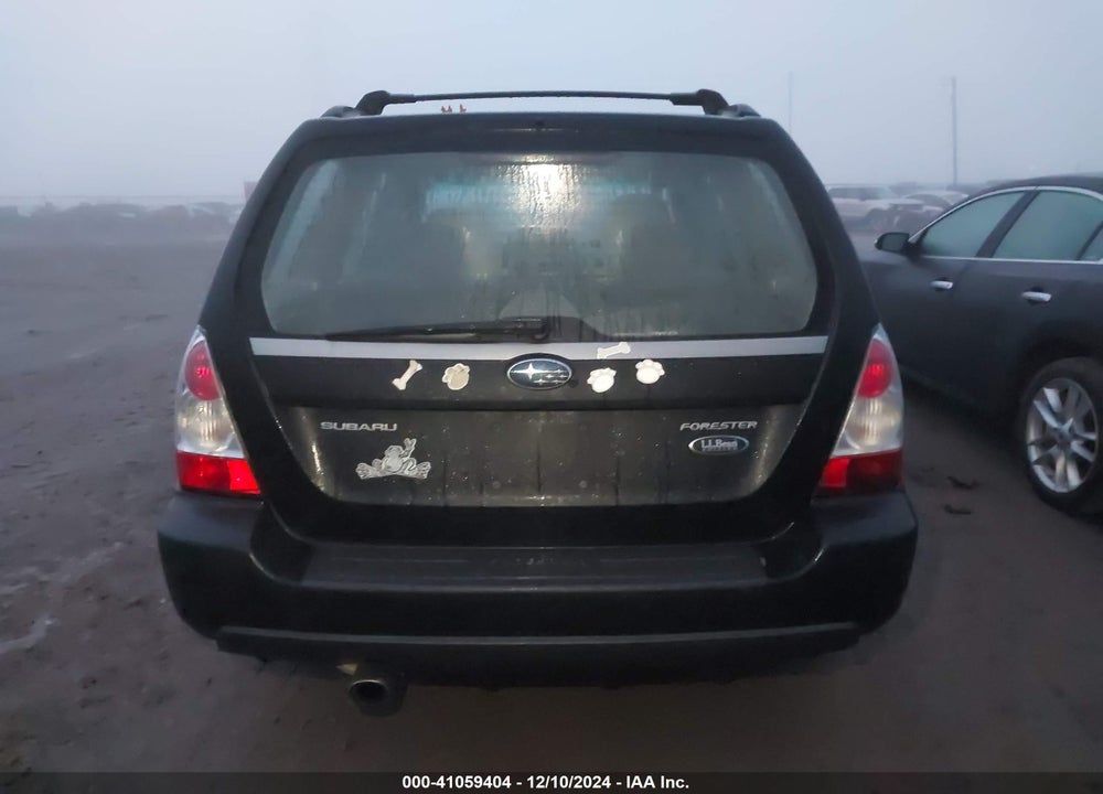 2007 SUBARU FORESTER 2.5X VIN: JF1SG65667H701146