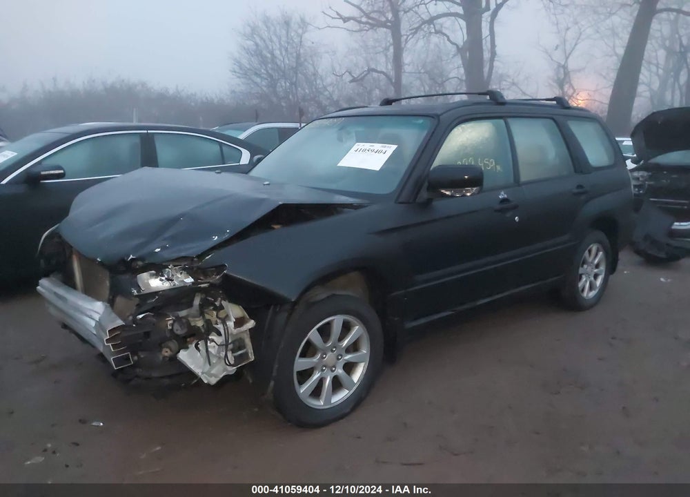 2007 SUBARU FORESTER 2.5X VIN: JF1SG65667H701146