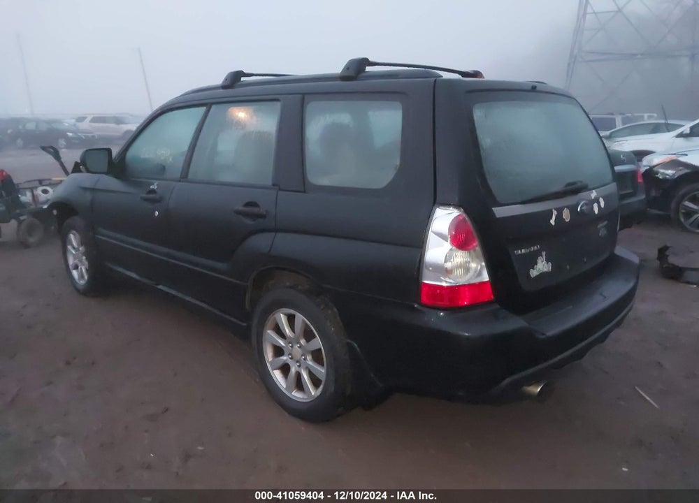 2007 SUBARU FORESTER 2.5X VIN: JF1SG65667H701146