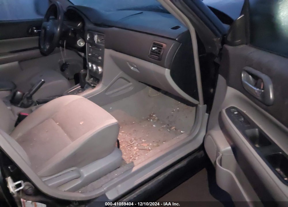 2007 SUBARU FORESTER 2.5X VIN: JF1SG65667H701146