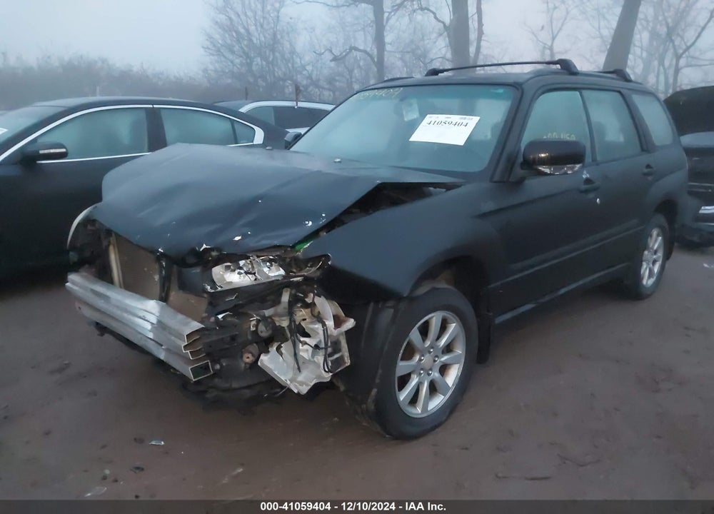 2007 SUBARU FORESTER 2.5X VIN: JF1SG65667H701146