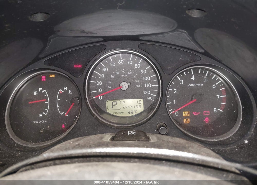 2007 SUBARU FORESTER 2.5X VIN: JF1SG65667H701146