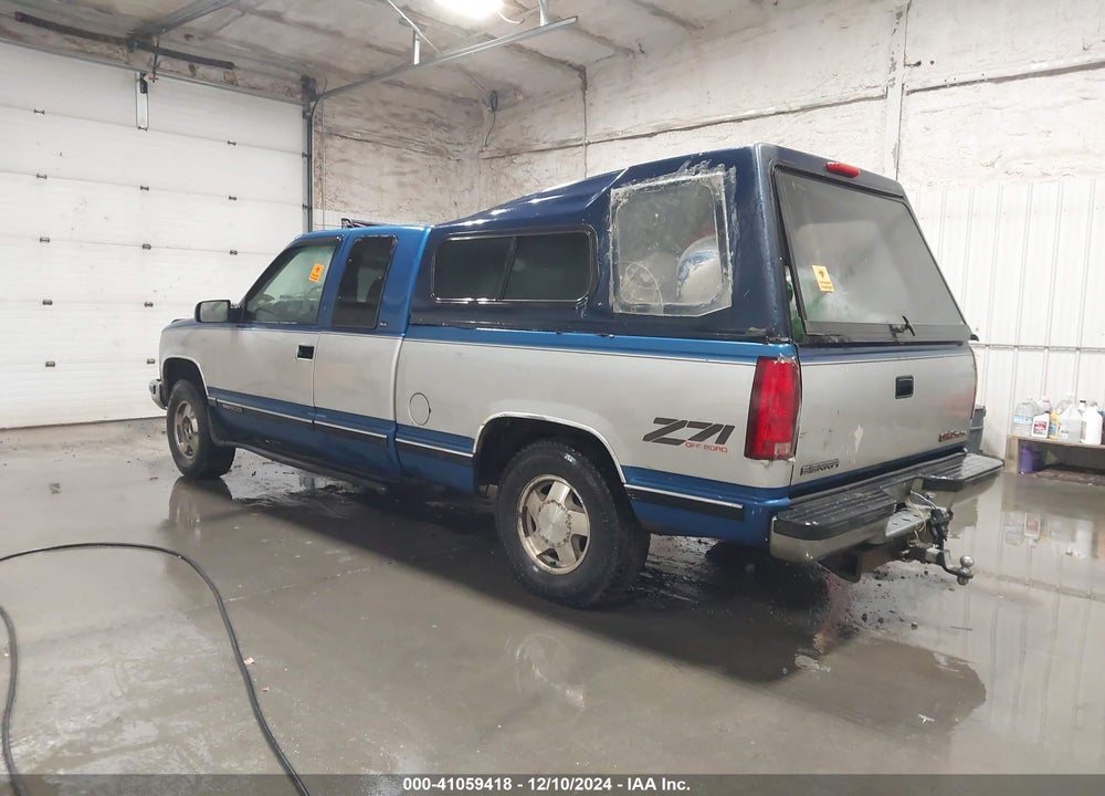 1997 GMC SIERRA 1500 SL WIDESIDE VIN: 1GTEK19R7VE553326