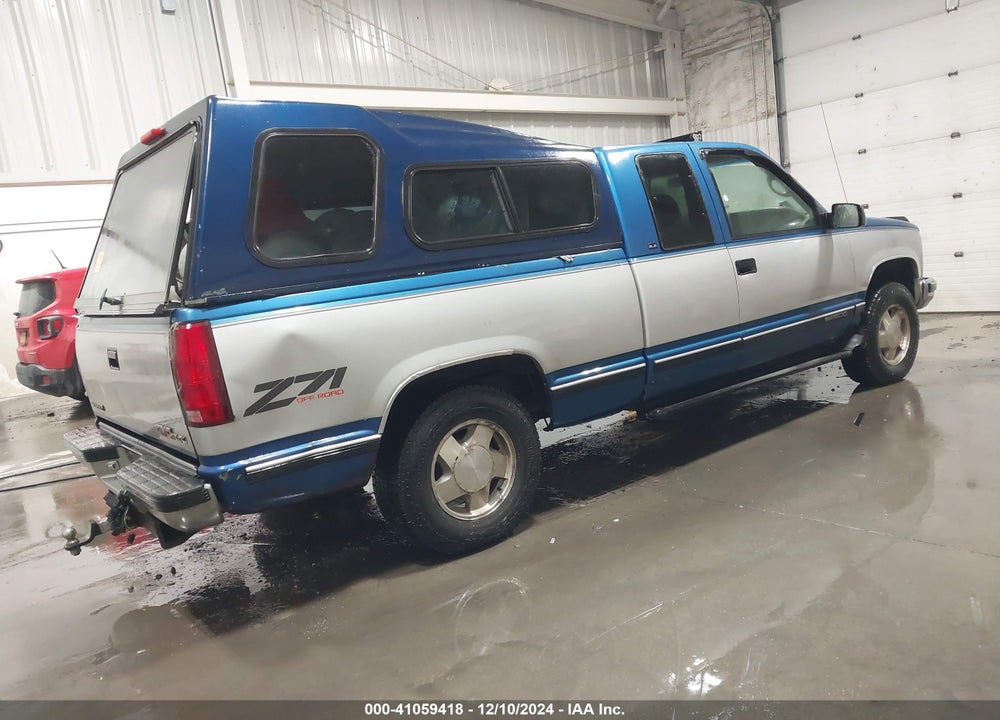 1997 GMC SIERRA 1500 SL WIDESIDE VIN: 1GTEK19R7VE553326