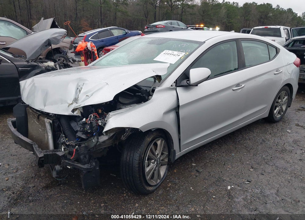 2018 HYUNDAI ELANTRA SEL VIN: 5NPD84LF8JH259468
