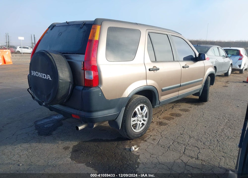 2004 HONDA CR-V EX VIN: JHLRD78884C049209