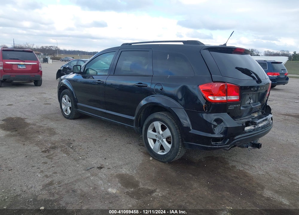 2012 DODGE JOURNEY SXT VIN: 3C4PDDBG8CT232423