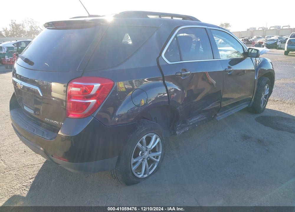 2016 CHEVROLET EQUINOX LT VIN: 2GNALCEK9G6326489