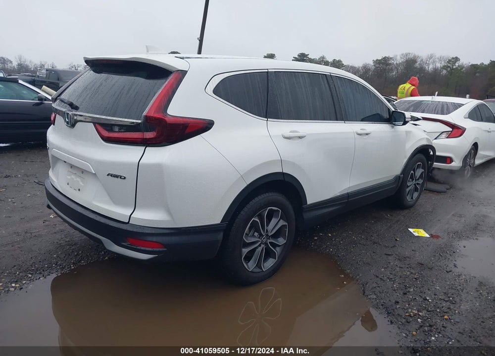 2022 HONDA CR-V AWD EX-L VIN: 2HKRW2H89NH668451