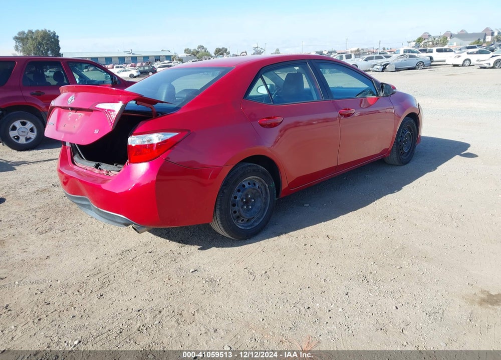 2015 TOYOTA COROLLA S VIN: 2T1BURHE4FC434342