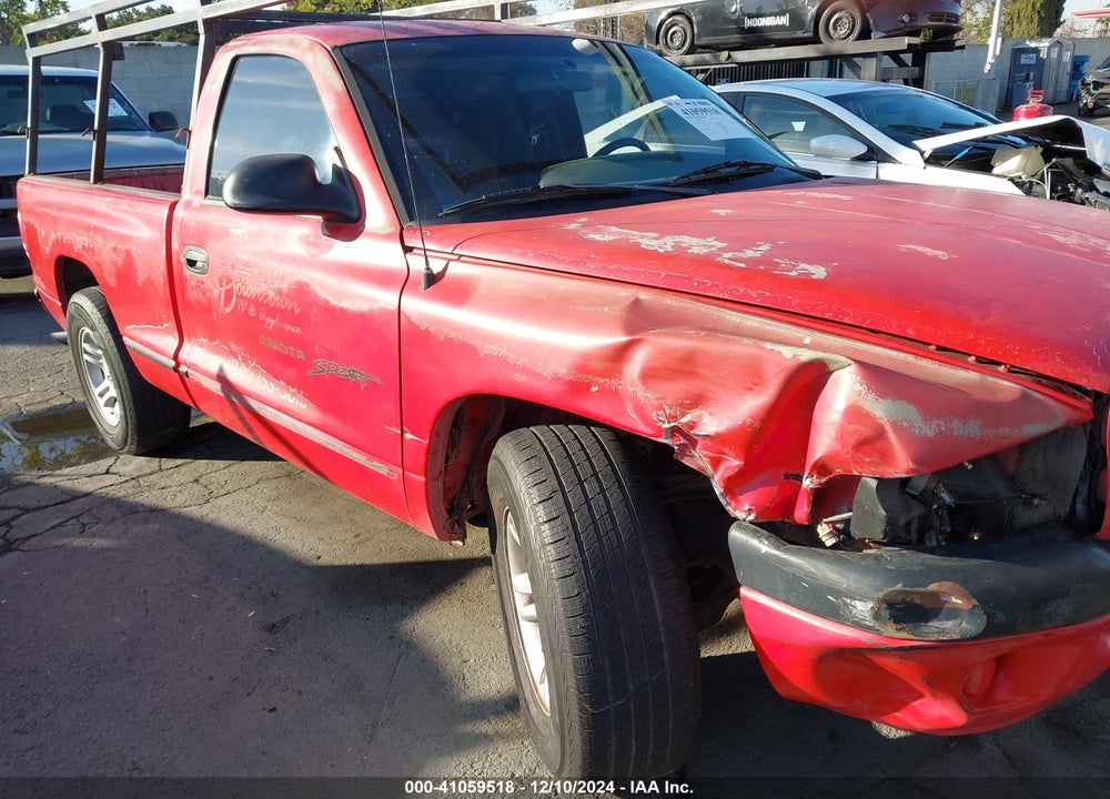 1997 DODGE DAKOTA SPORT VIN: 1B7FL26P4VS214924