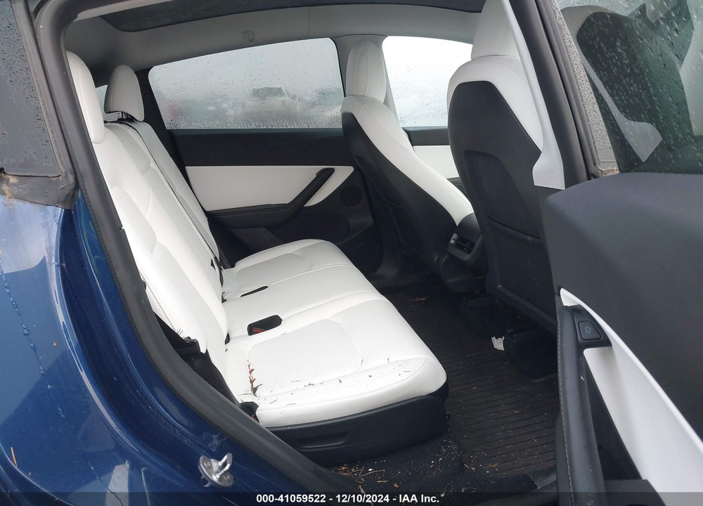 2021 TESLA MODEL Y LONG RANGE DUAL MOTOR ALL-WHEEL DRIVE VIN: 5YJYGAEE1MF216147