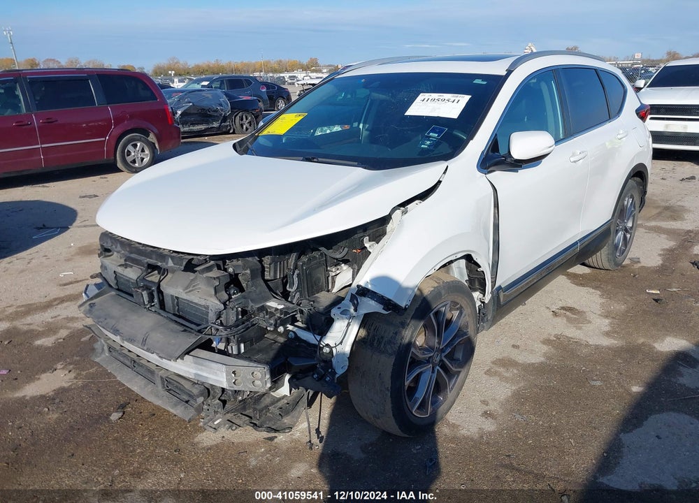2021 HONDA CR-V 2WD TOURING VIN: 2HKRW1H9XMH402745