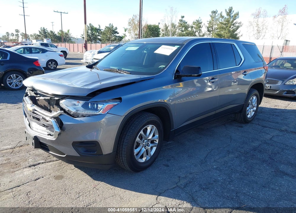 2020 CHEVROLET TRAVERSE FWD LS VIN: 1GNERFKW9LJ108249