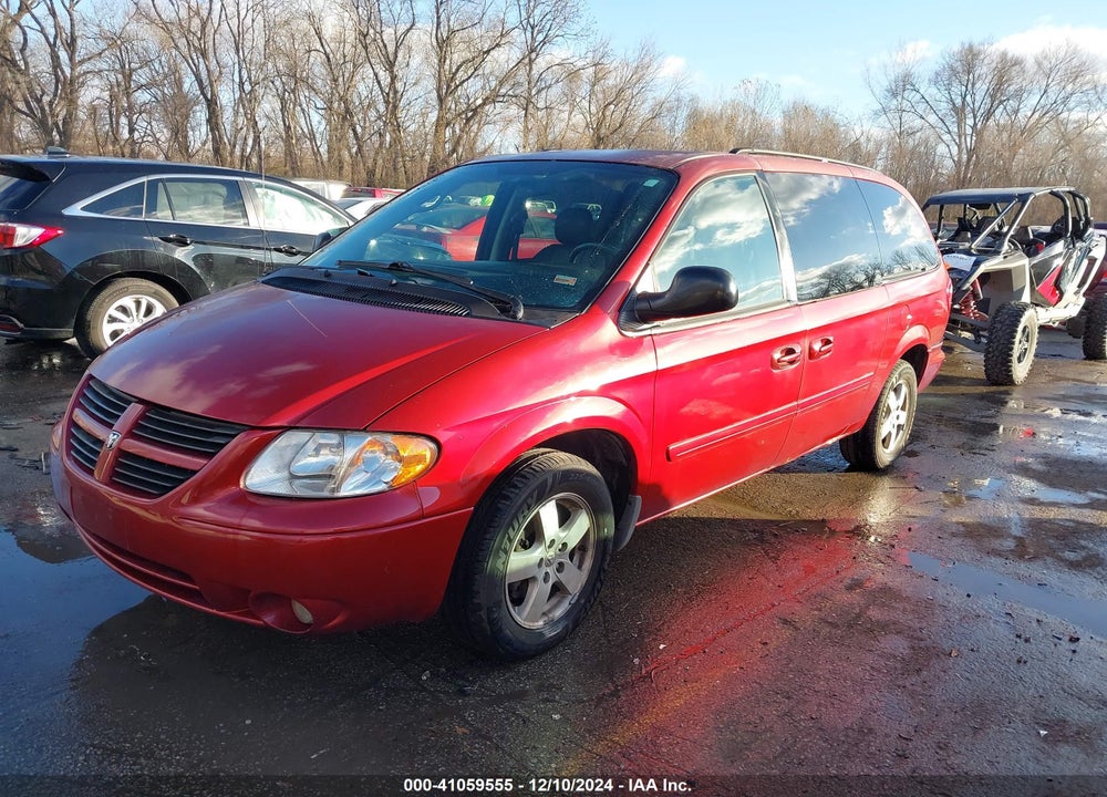 2007 DODGE GRAND CARAVAN SXT VIN: 2D4GP44L17R268046
