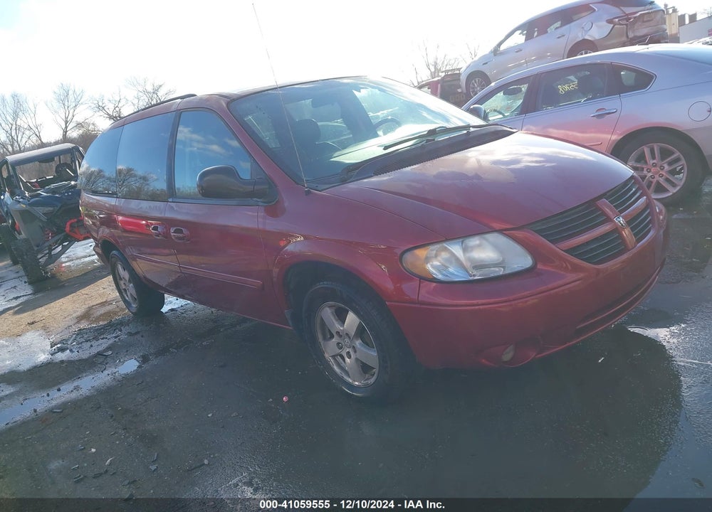 2007 DODGE GRAND CARAVAN SXT VIN: 2D4GP44L17R268046