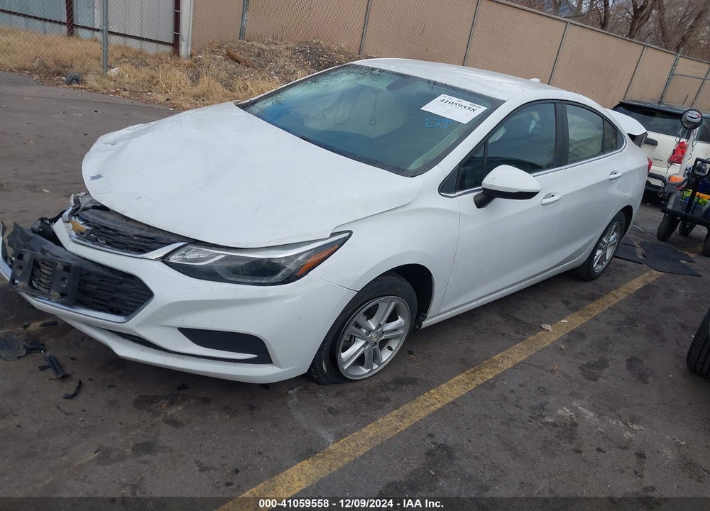 2017 CHEVROLET CRUZE LT AUTO VIN: 1G1BE5SM3H7188936