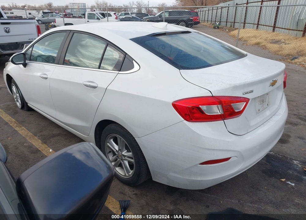 2017 CHEVROLET CRUZE LT AUTO VIN: 1G1BE5SM3H7188936