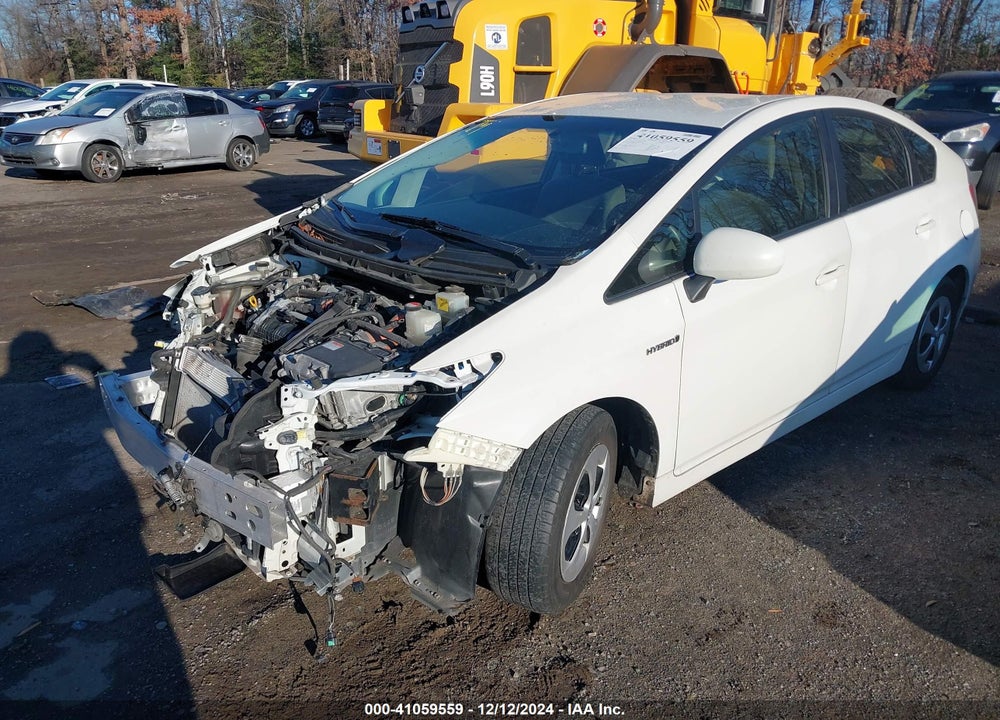 2015 TOYOTA PRIUS TWO VIN: JTDKN3DU1F0401235