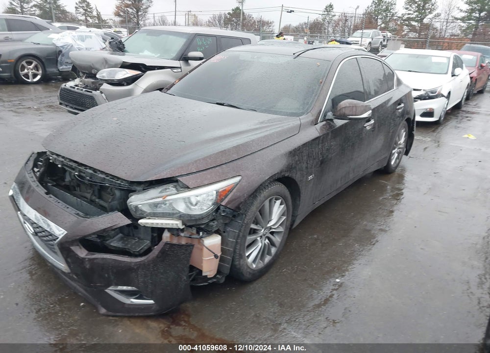 2019 INFINITI Q50 3.0T LUXE VIN: JN1EV7AP5KM510788