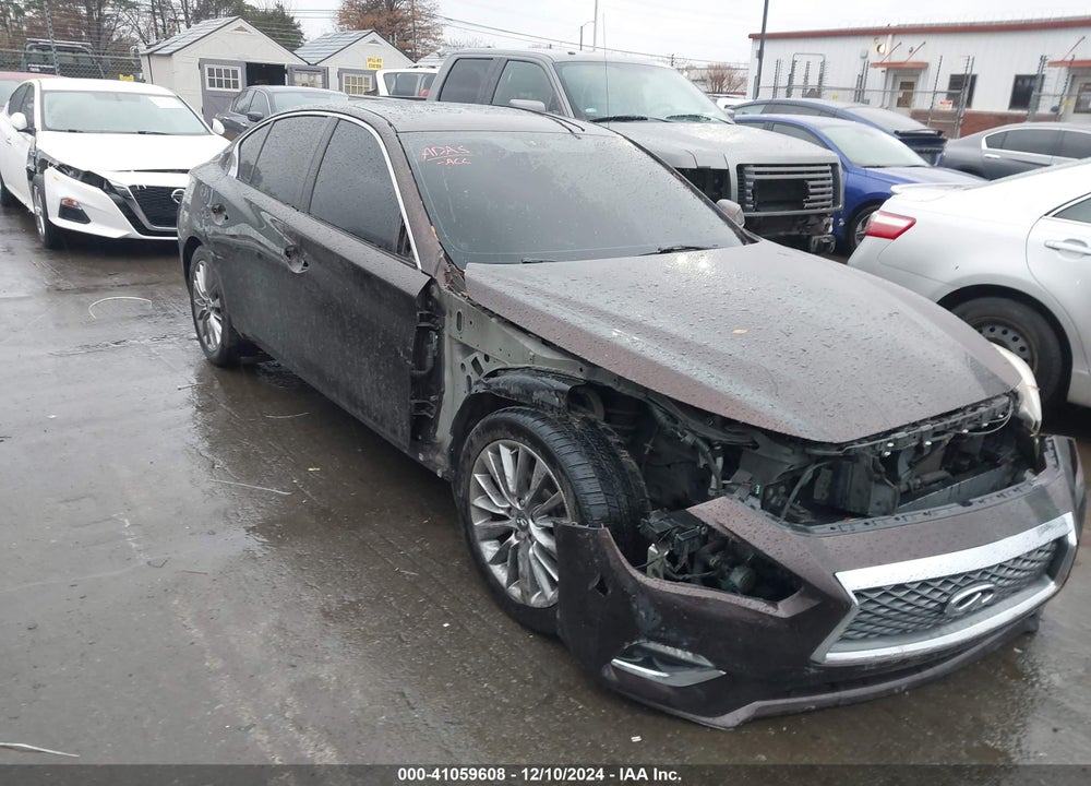 2019 INFINITI Q50 3.0T LUXE VIN: JN1EV7AP5KM510788