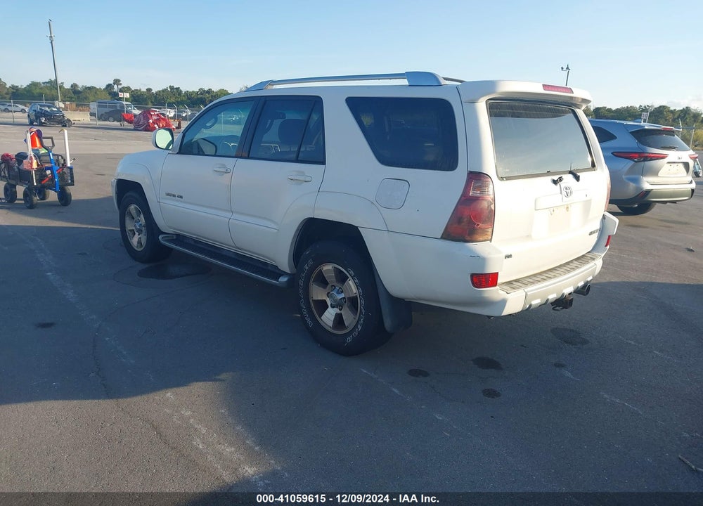 2004 TOYOTA 4RUNNER LIMITED V6 VIN: JTEBU17R040044265