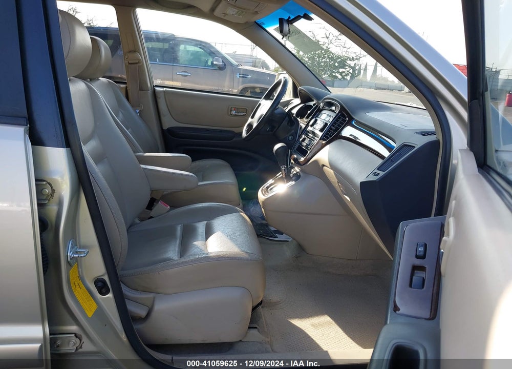 2001 TOYOTA HIGHLANDER V6 VIN: JTEGF21AX10025775